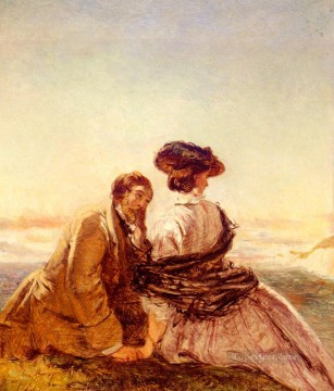  victoriana Pintura Art%c3%adstica - Los amantes de la escena social victoriana William Powell Frith